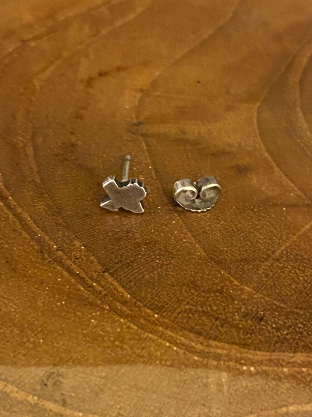 SINGLE James Avery Tiny Texas Ear Post Earring, Sterling Silver